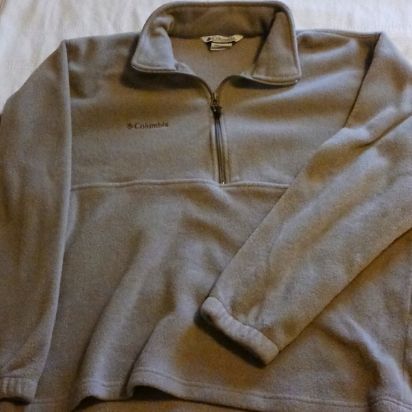 Columbia half zip unisex fleece size Large - Picture 1 of 5